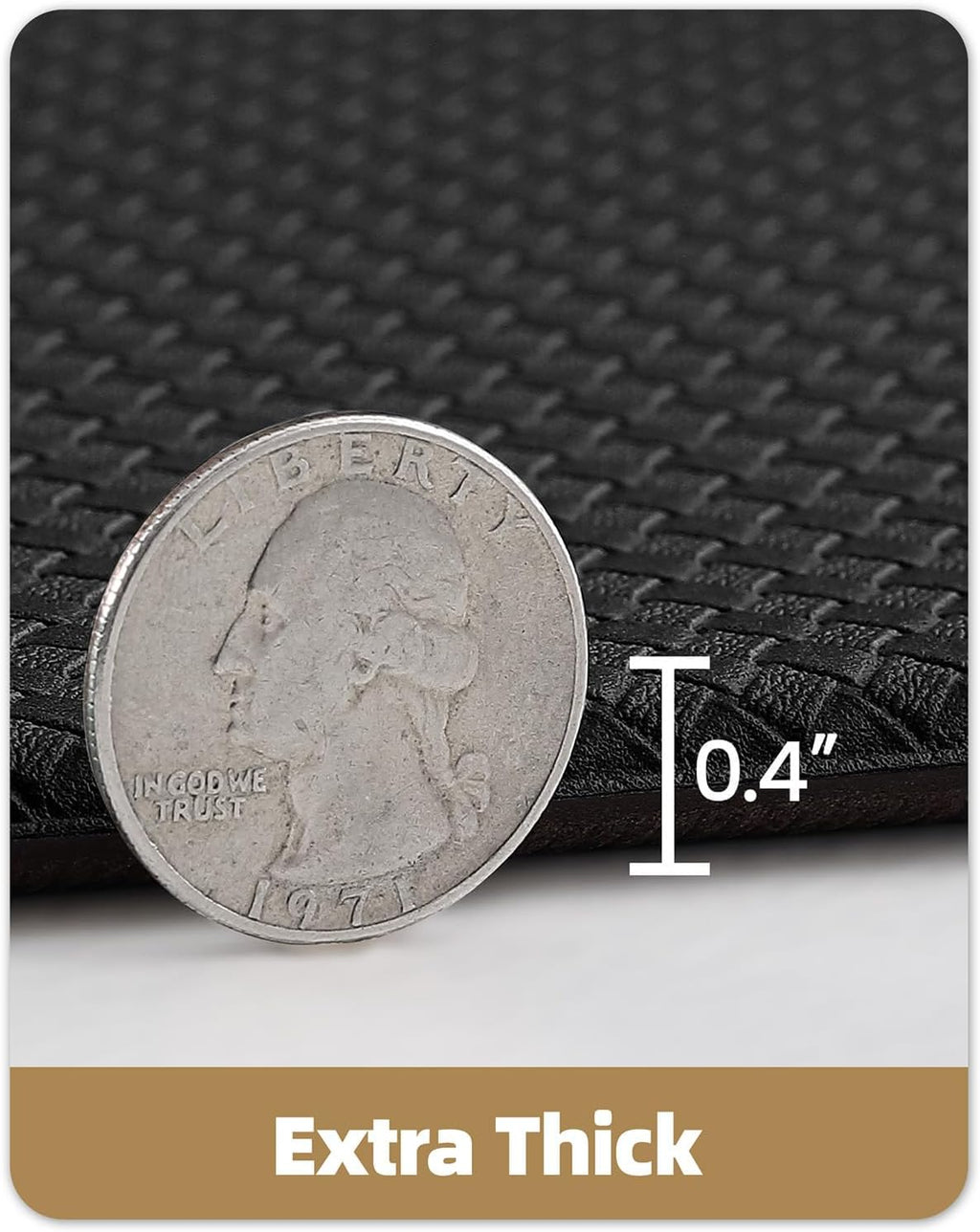 anti Fatigue Cushion Kitchen Mat for Floor -17"X59",Easy Clean, Water & Oil Proof, anti Slip, Foam Rubber Runner Rug for Front Sink Comfort Standing,Black